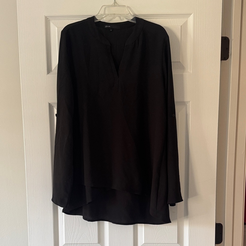Gibson Elegant Black Blouse